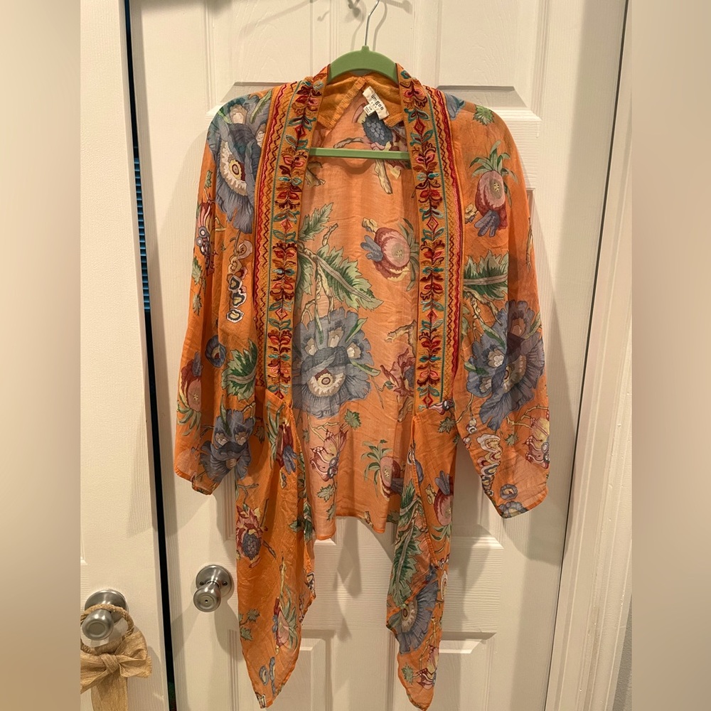 Floral swim Coverup